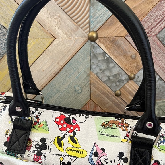 Disney Mickey Mouse White and Black Handbag - Picture 6 of 10